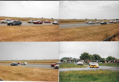 Grid line up etc at Castle Combe