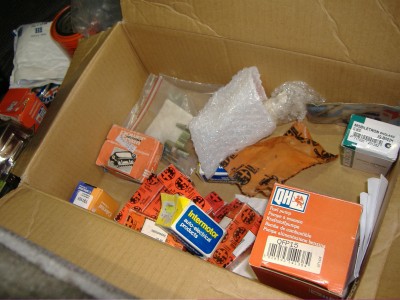More new parts for the ongoing rebuild.