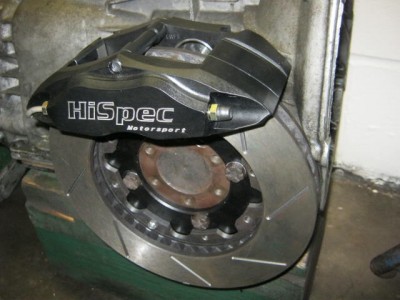 Caliper and vented disc