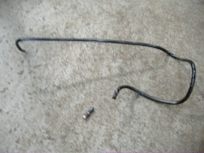 The offending clutch pipe