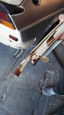 Rear side window frame had rotted insitu...